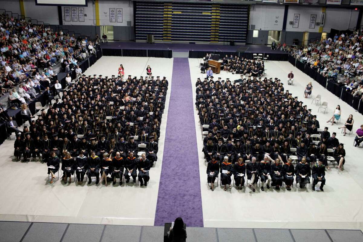 Over 440 Bethlehem Central High School students graduated during the commencement ceremony held at the University at Albany SEFCU Arena on Friday June 21, 2013 in Albany, N.Y. (Dan Little/Special to the Times Union)
