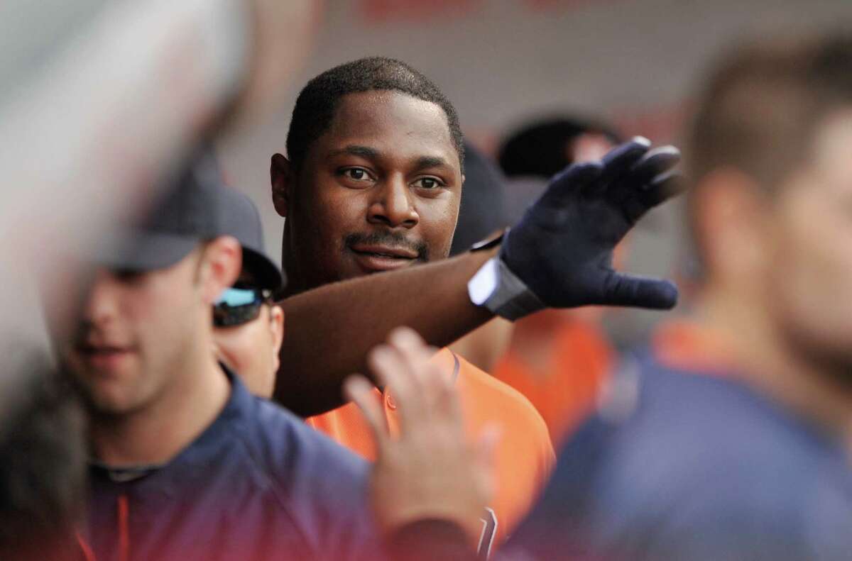 Chris Carter leads the Astros with 15 homers and his 38 RBIs are second. His seventh-inning homer was the club's lone run.
