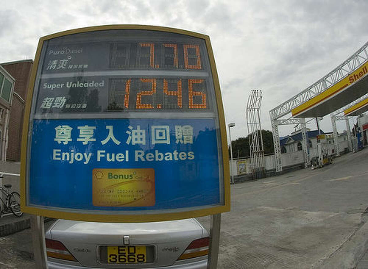 Ranking gasoline prices around the world