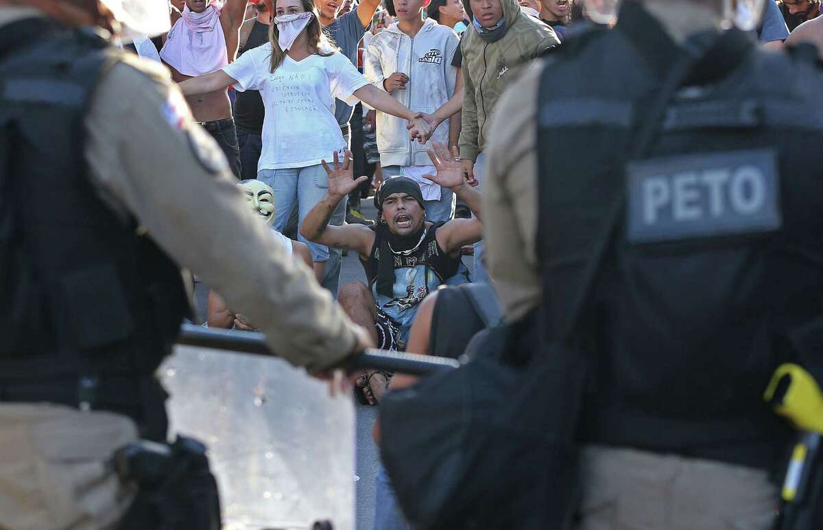 Brazil K Protest Against Government Corruption