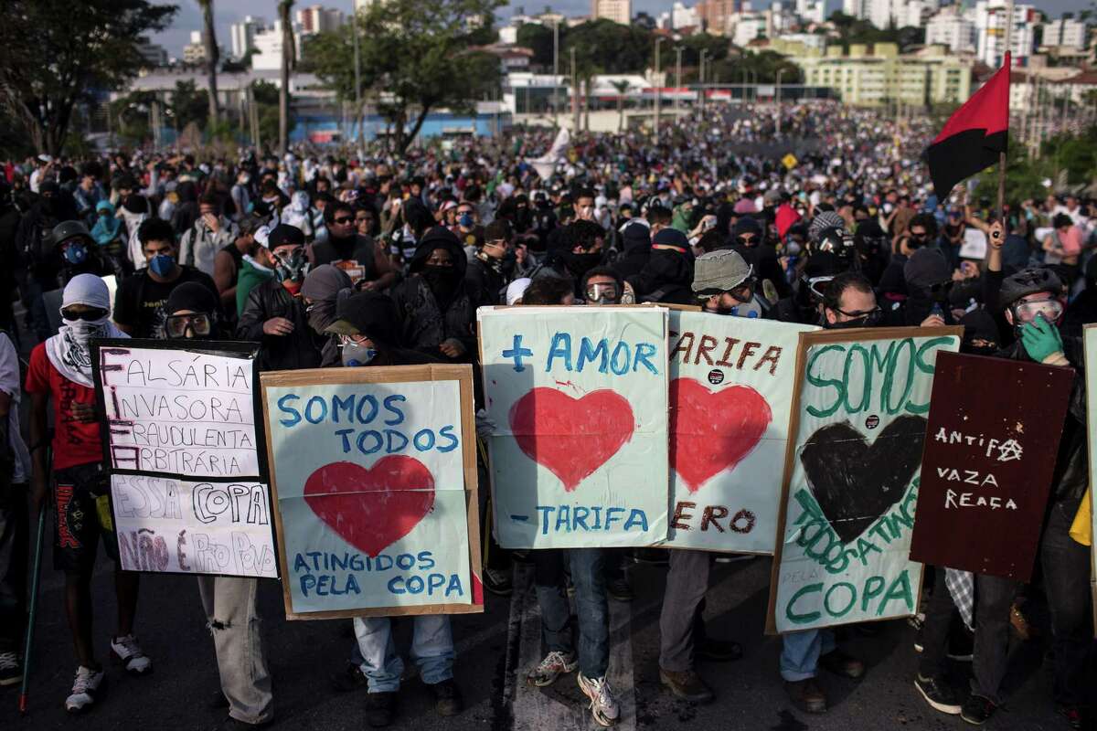 Brazil K Protest Against Government Corruption