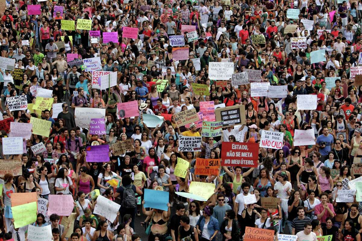 Brazil 250k Protest Against Government Corruption