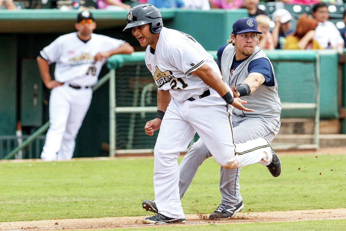 Minor League Baseball - George Springer - Quad Cities River