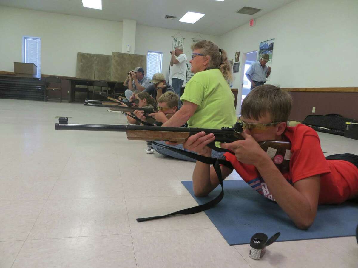 Lance Culak, 15, has been on the BB team since second grade. The Gillespie County squad is among 54 teams competing in the 48th annual National BB Gun Championship Matches to be held in Rogers, Ark., the last two days in June.