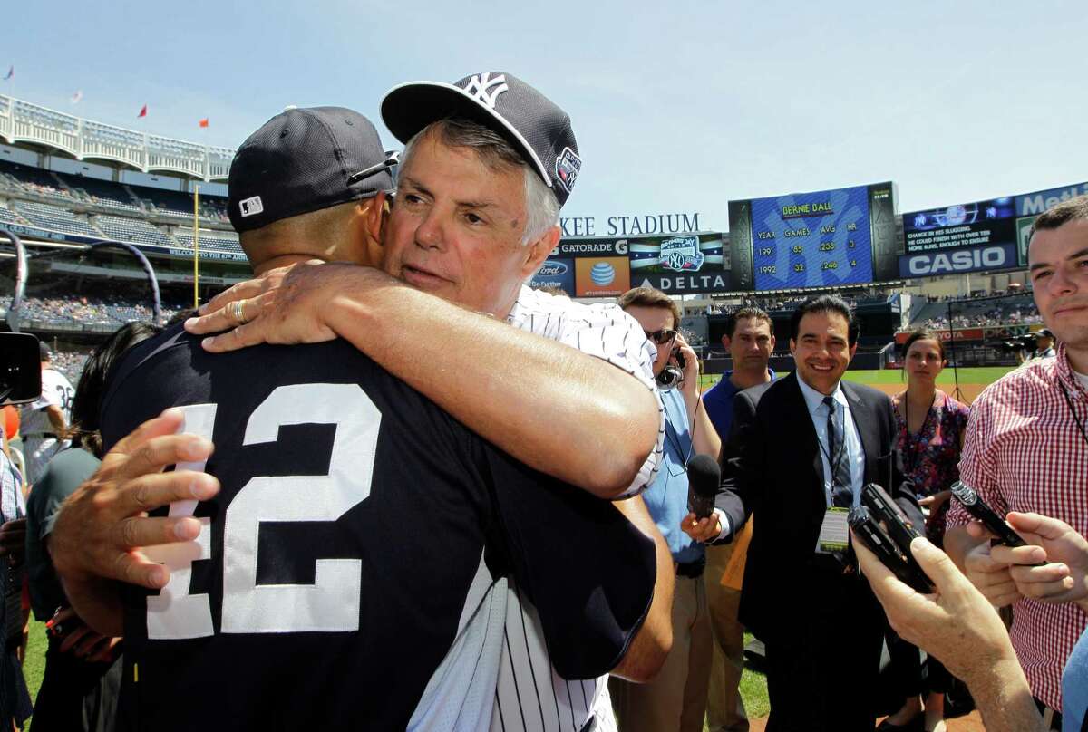 Old Timers Day at Yankee Stadium