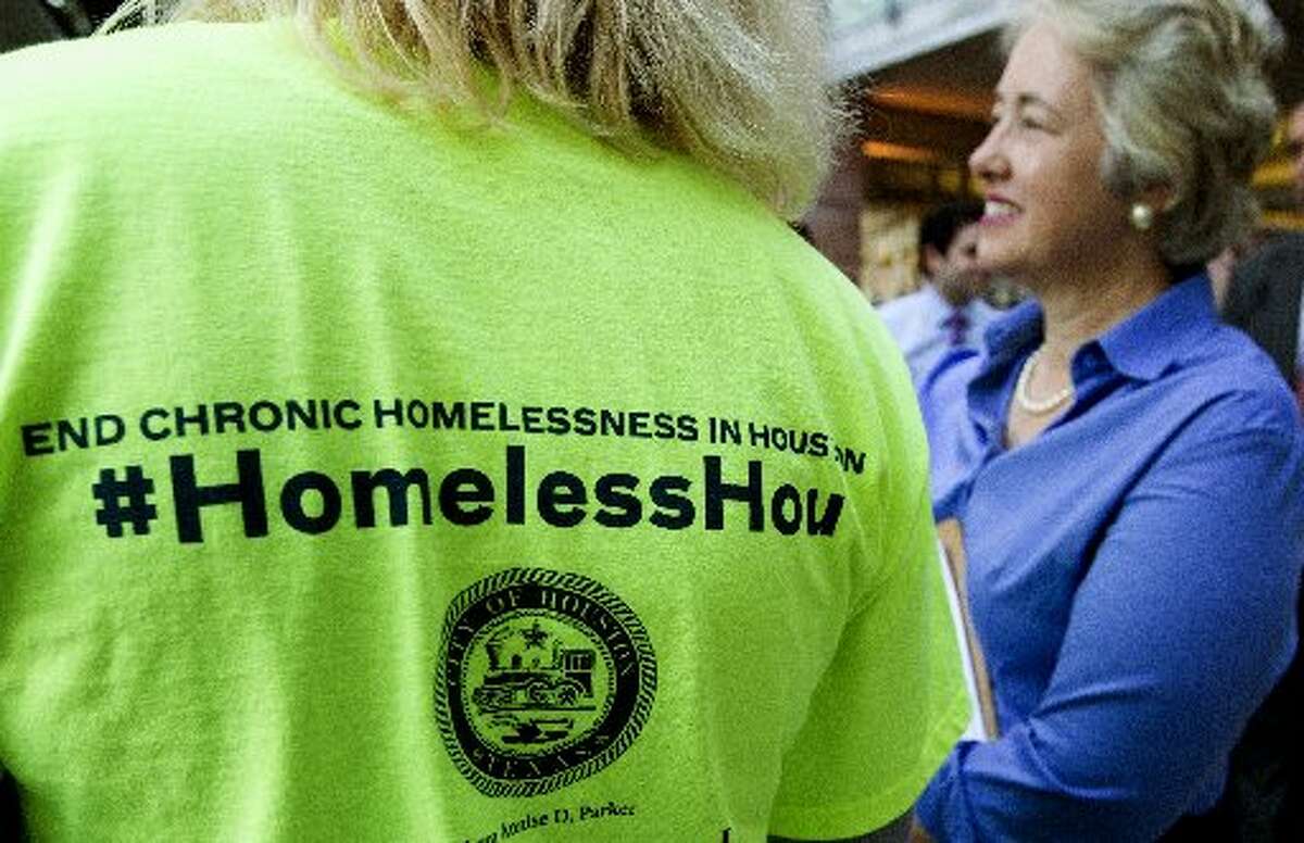 In May, Mayor Annise Parker and about 120 volunteers interviewed Houston's homeless.