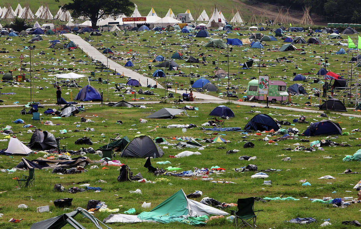 40 years of the Glastonbury Festival