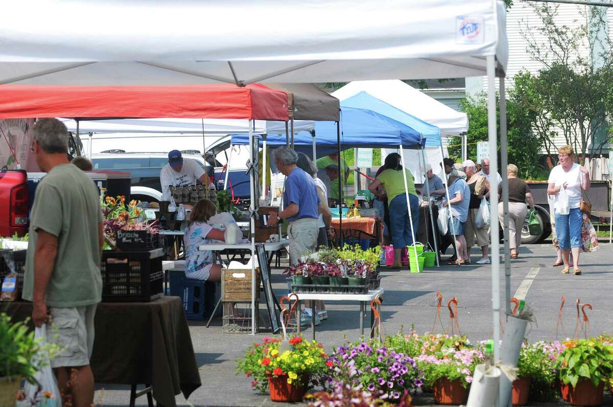 Tuesday farmers market in Delmar