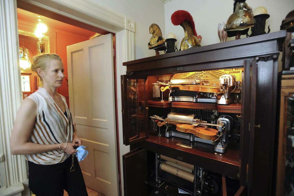 Meg Nowack explains the workings of this violano virtuoso in Villa Finale, the former home of preservationist Walter Mathis.