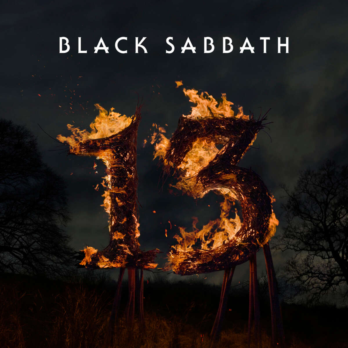 La portada del disco "13" de Black Sabbath en una fotograf�a proporcionada por Universal Republic. Tras a�os de intentos fallidos Black Sabbath lanzar� �13� su primer �lbum con su alineaci�n original desde 1978. (Foto AP/Universal Republic)