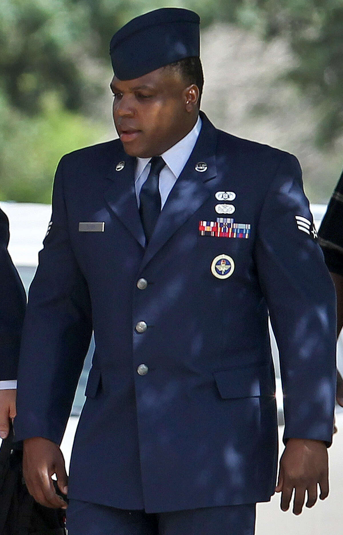 The case against Senior Airman Christopher Oliver hinges on the believability of the woman who testified against him and is identified as Victim 3.
