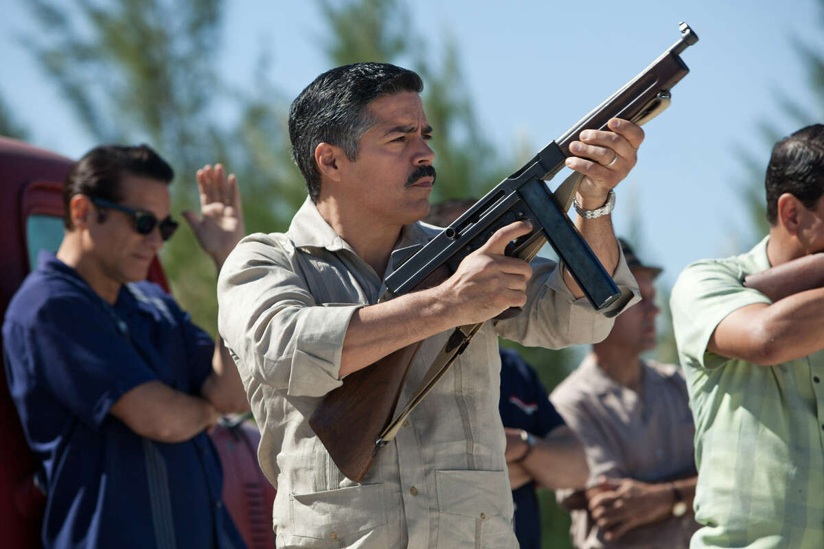 Esai Morales plays Carlos “El Tiburón” Ruiz, a former general who wants to retake his homeland of Cuba, in “Magic City.”