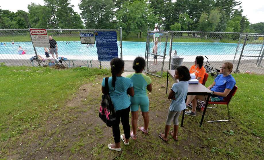 Central Park pool opens Times Union