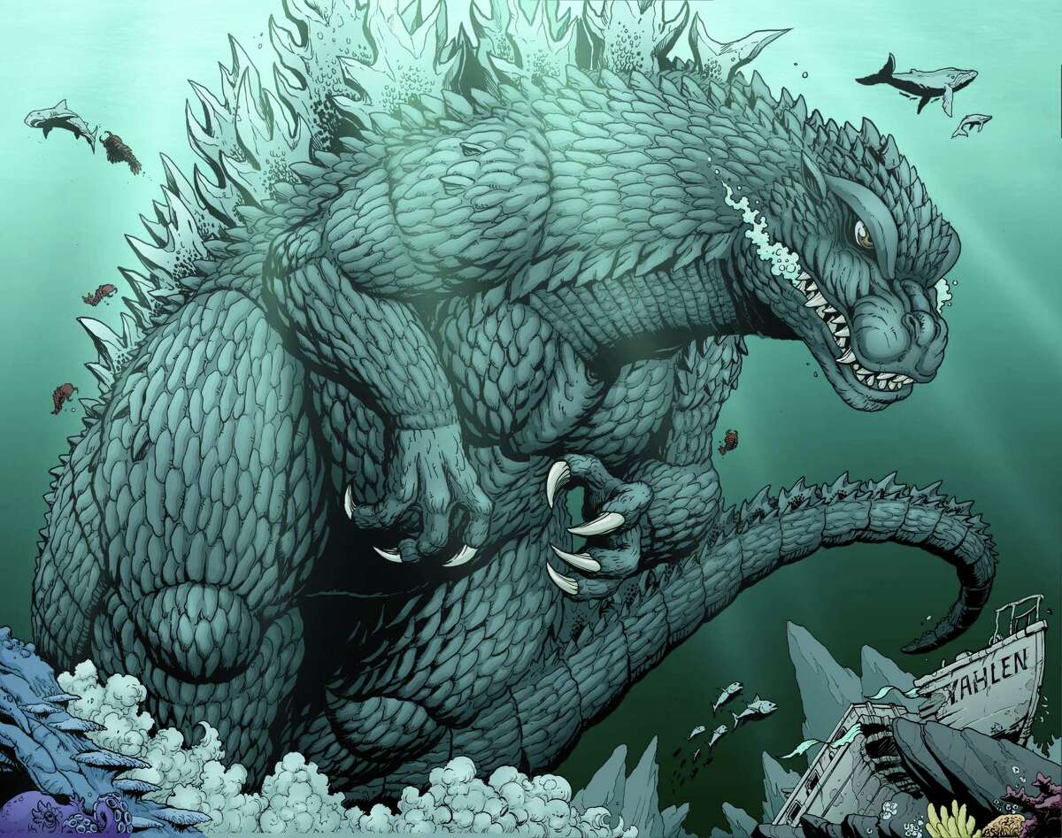 Drawing Out Godzilla Artist