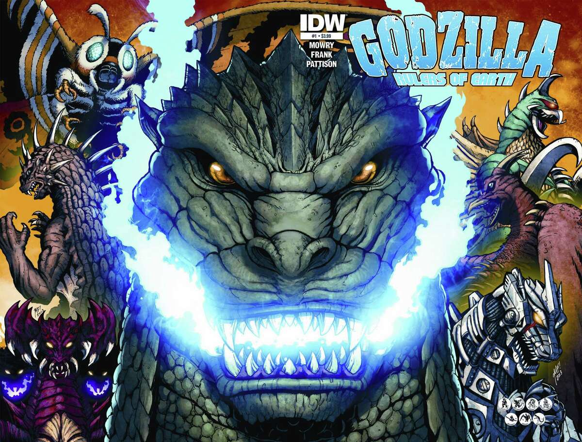 Drawing out Godzilla artist