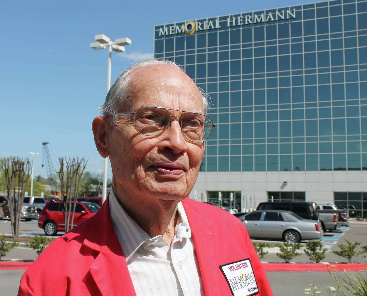 Charles Cernik, a volunteer at Memorial Hermann Northwest Hospital, has been named Volunteer of the Year by RSVP of the Texas Gulf Coast.
