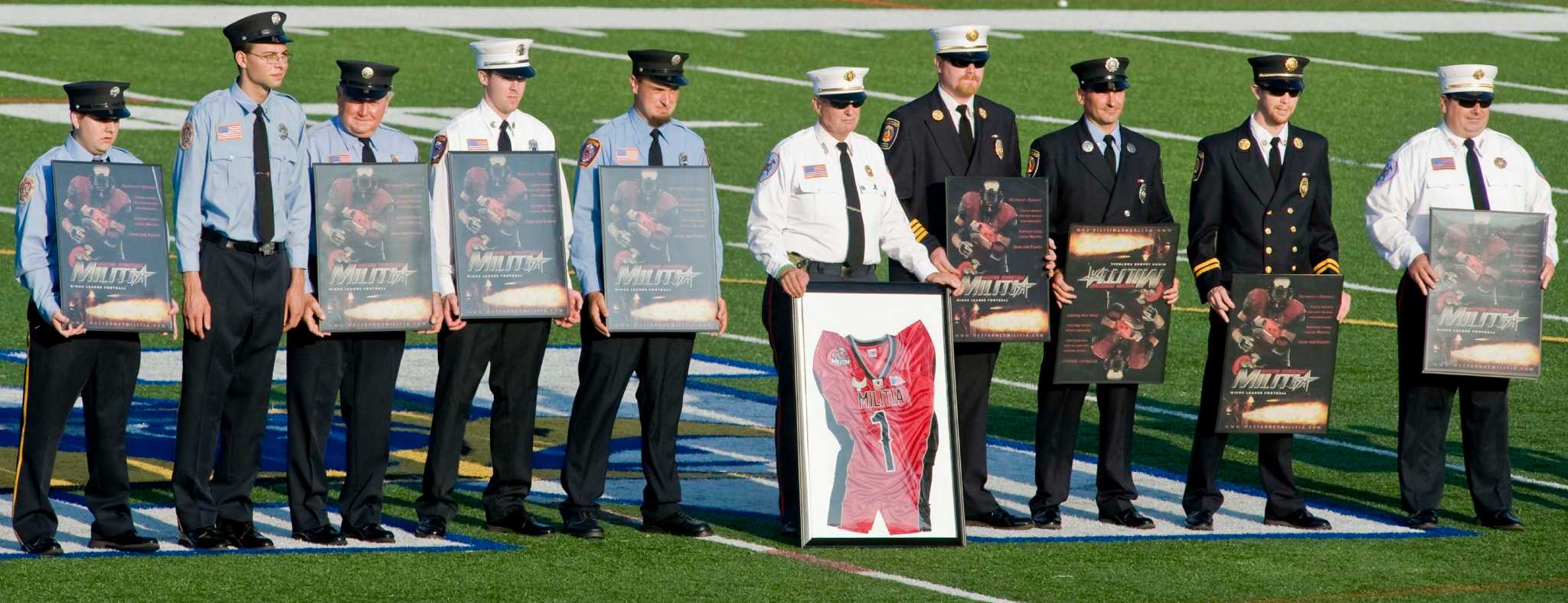 Western Connecticut Militia semipro football team ready to march