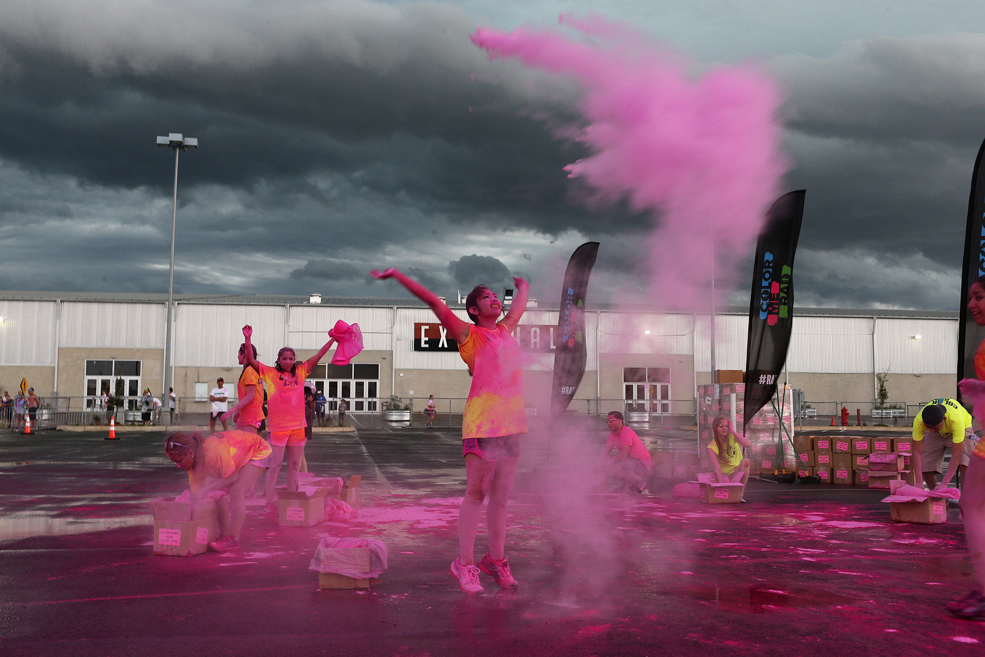 Color Me Rad 5K shines on a rainy day