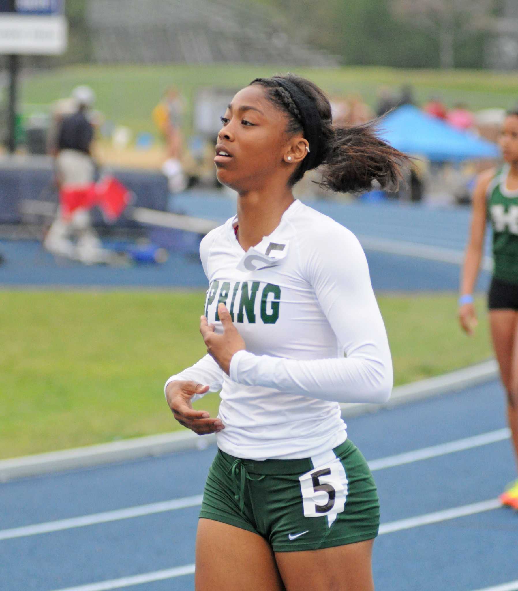 Spring's Johnson Earns State Track Honor