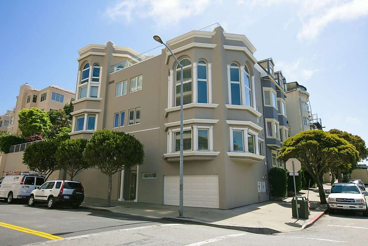 Contemporary 5level home on Russian Hill