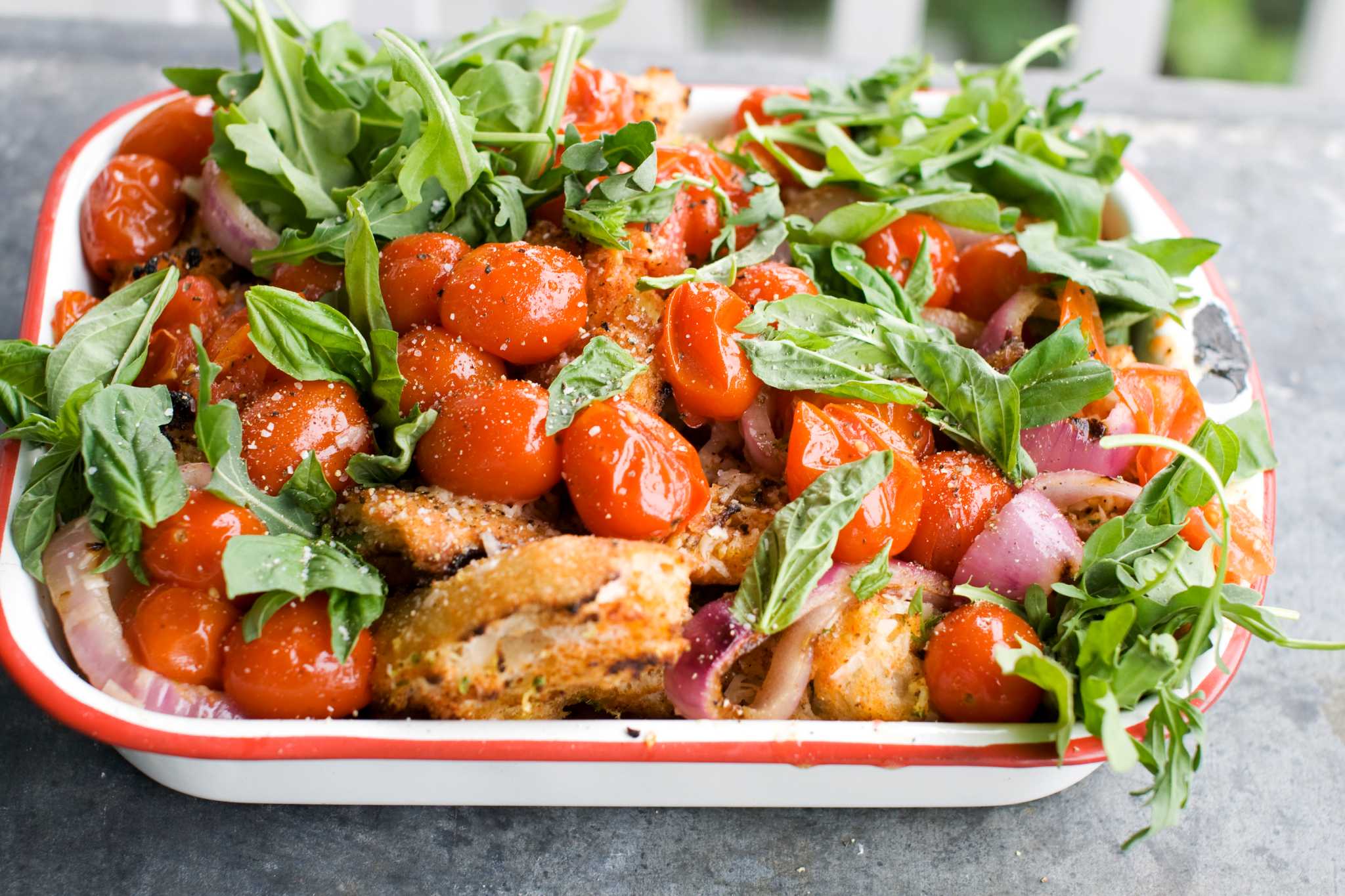 Two Fine Fresh Takes On The Summer Tomato Salad   RawImage 