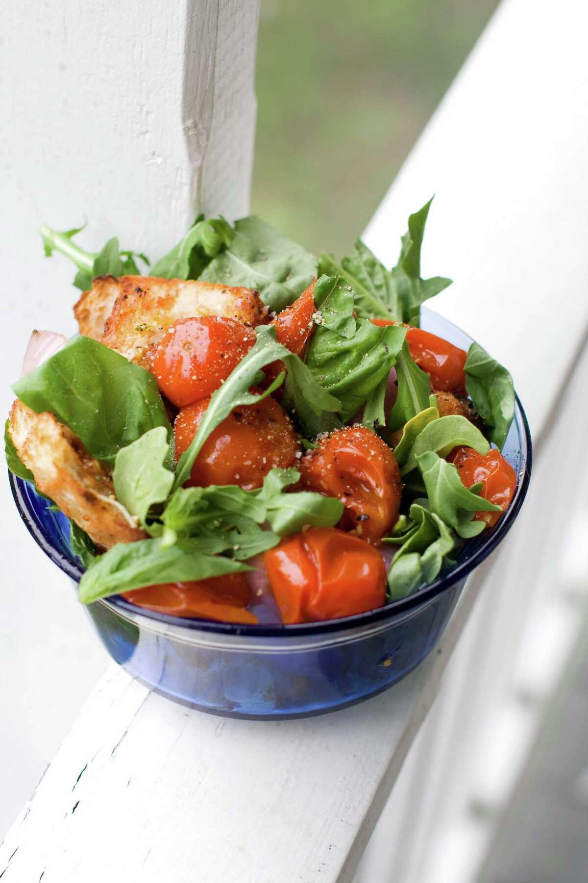 Two fine fresh takes on the summer tomato salad