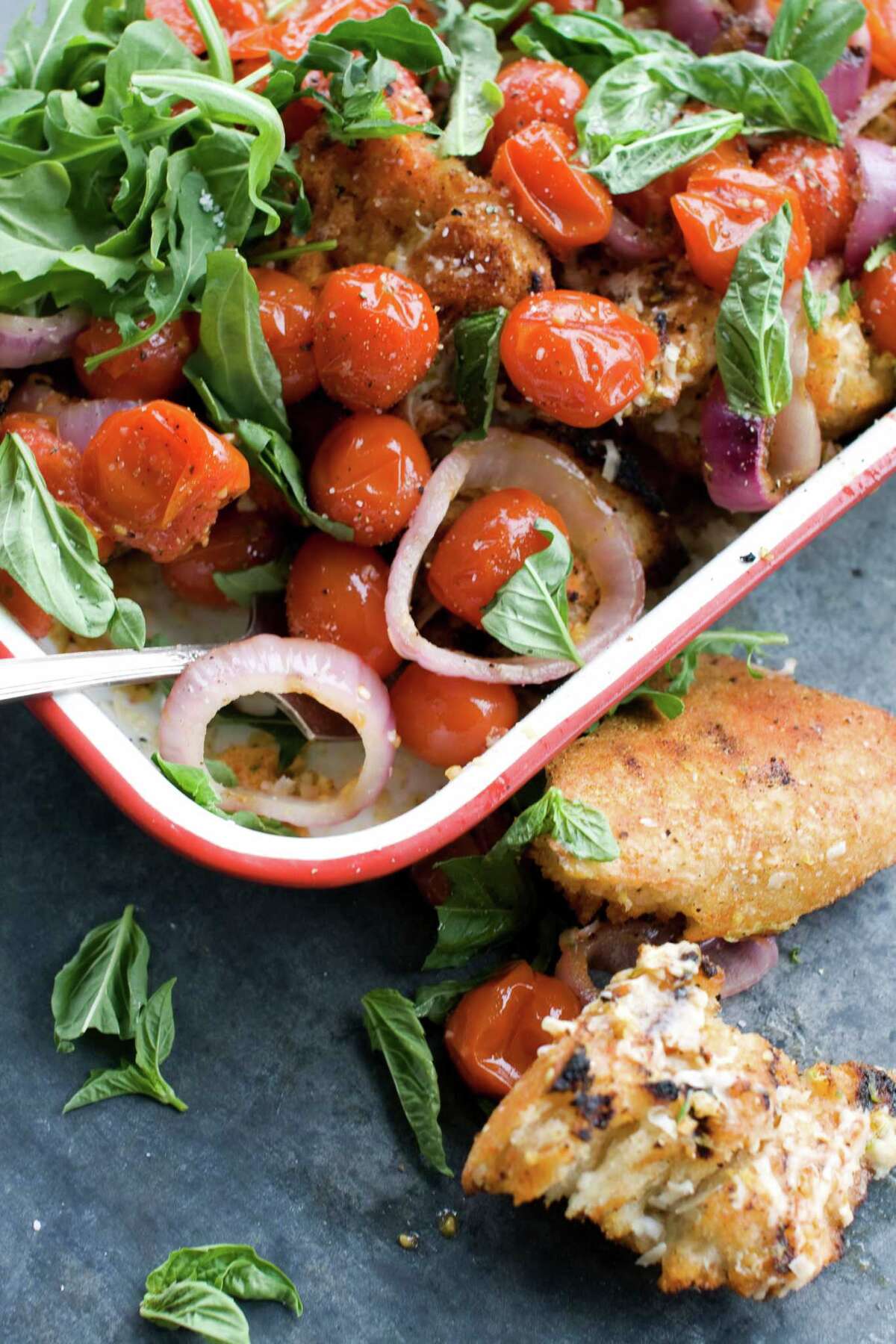 Two fine fresh takes on the summer tomato salad