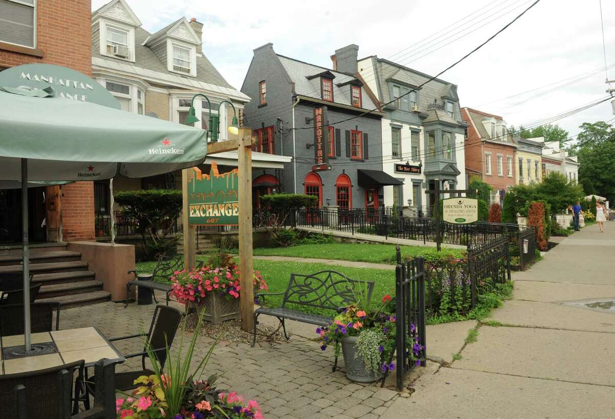 Voila! Schenectady block has that 'European feel'