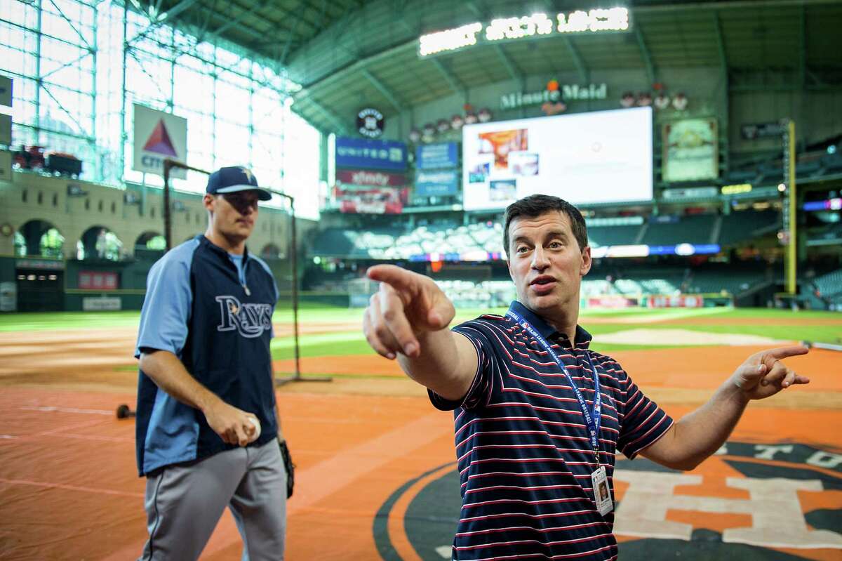 Rays executive Andrew Friedman will get to make more visits to his hometown of Houston now that the Astros have moved to the American League.