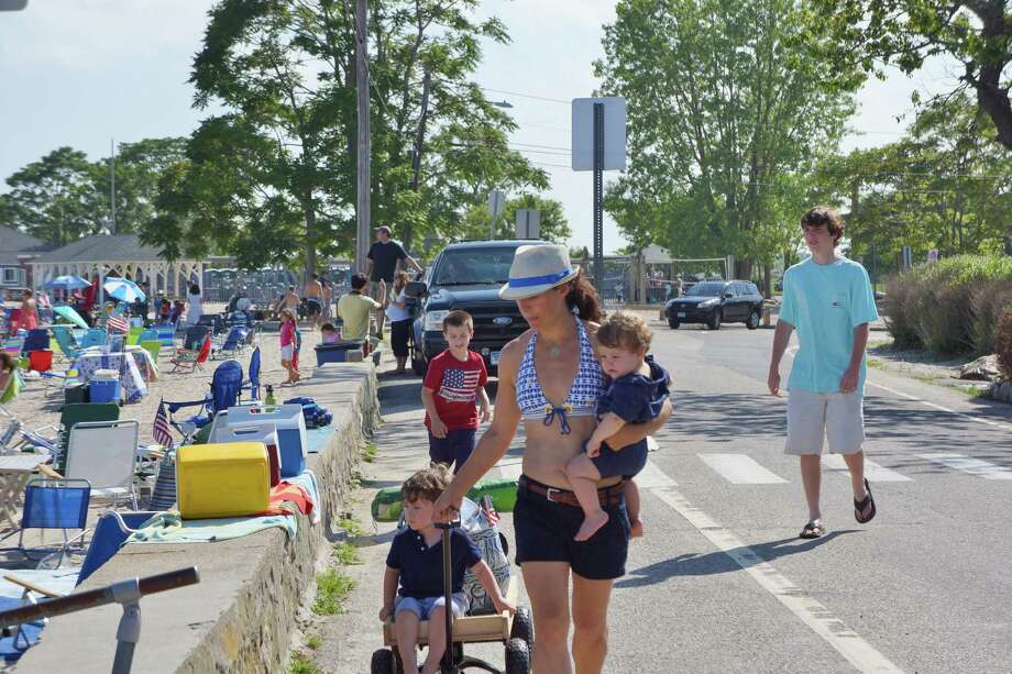 SEEN Compo Beach for July Fourth fireworks Westport News
