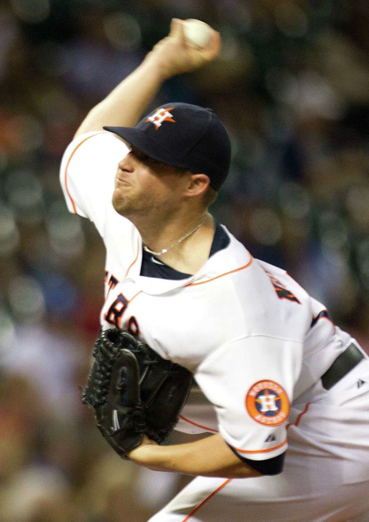 Righthander Bud Norris turned in another quality start for the Astros on Wednesday night, allowing six hits and one run while striking out five Rays batters and walking three during a seven-inning stint.