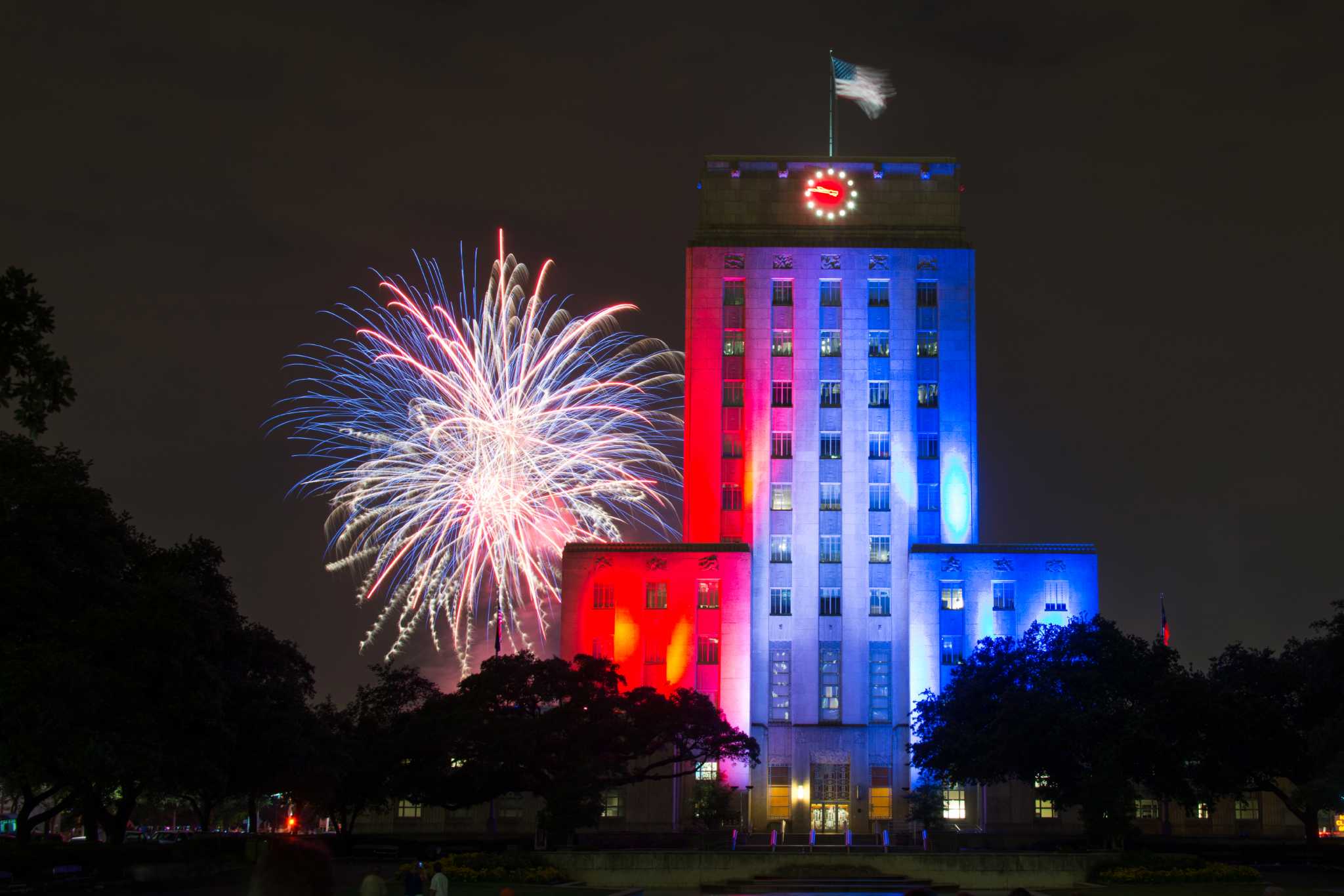 Fourth of July around Houston