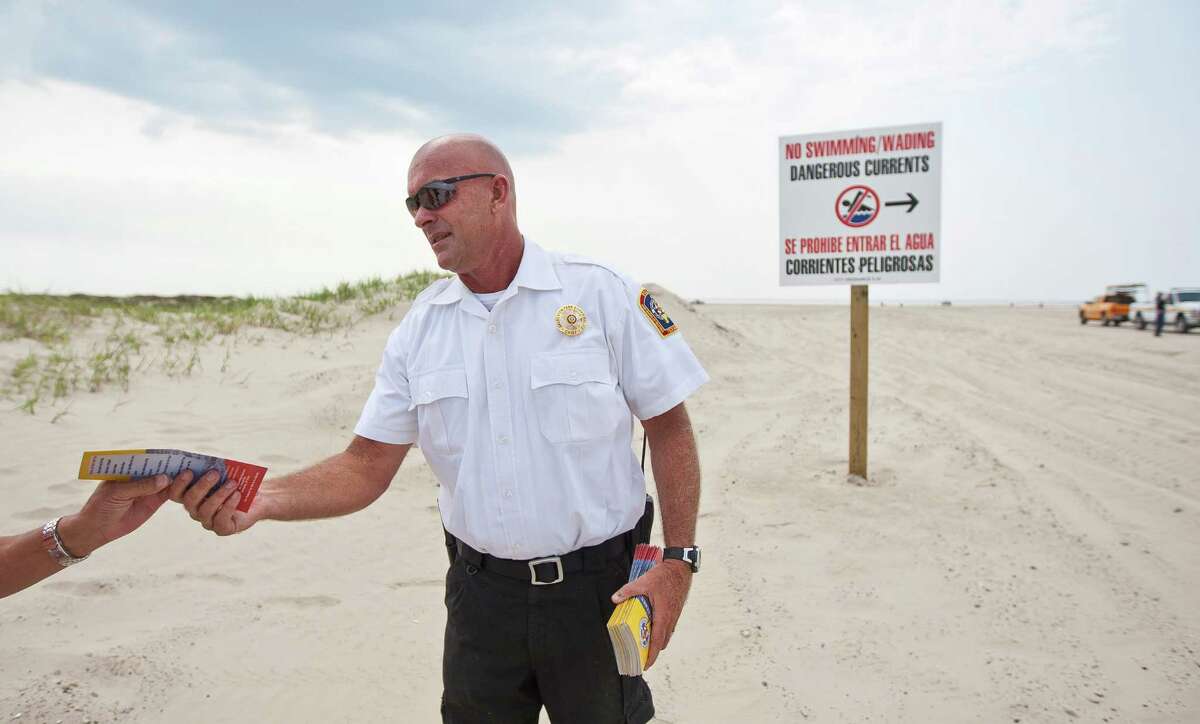 A first for Galveston Beach Patrol: Water rescue of cow