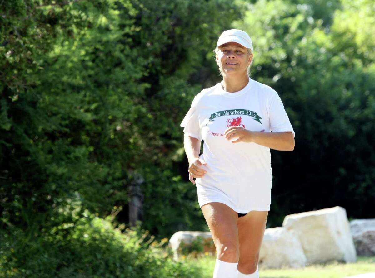 Parvaneh Moayedi, a local race director and ultrarunner, is training for the Badwater 135-mile Ultra Race in Death Valley on July 15.