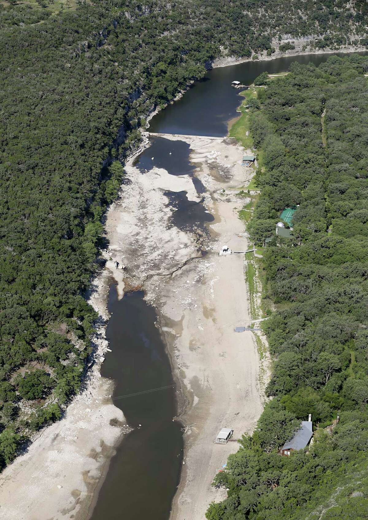 Diversion Lake has all but disappeared