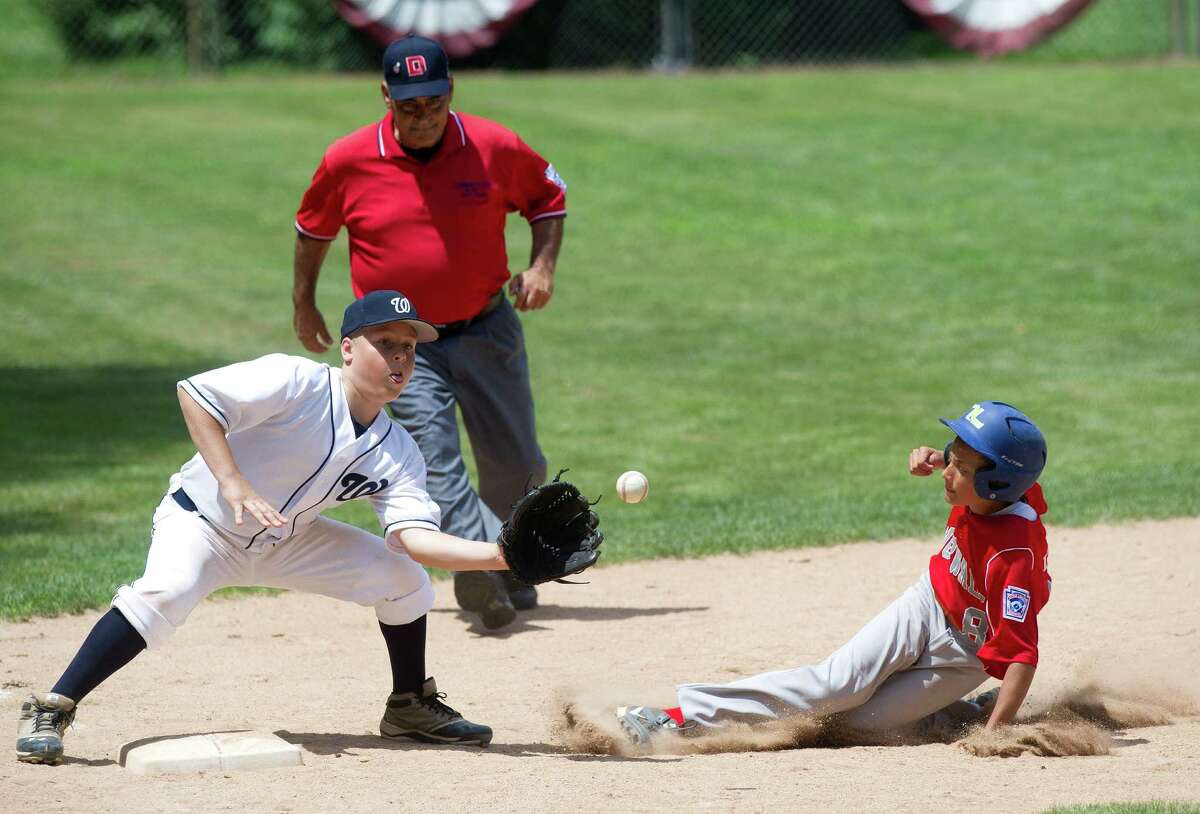 Wilton hits a home run for Little League Day