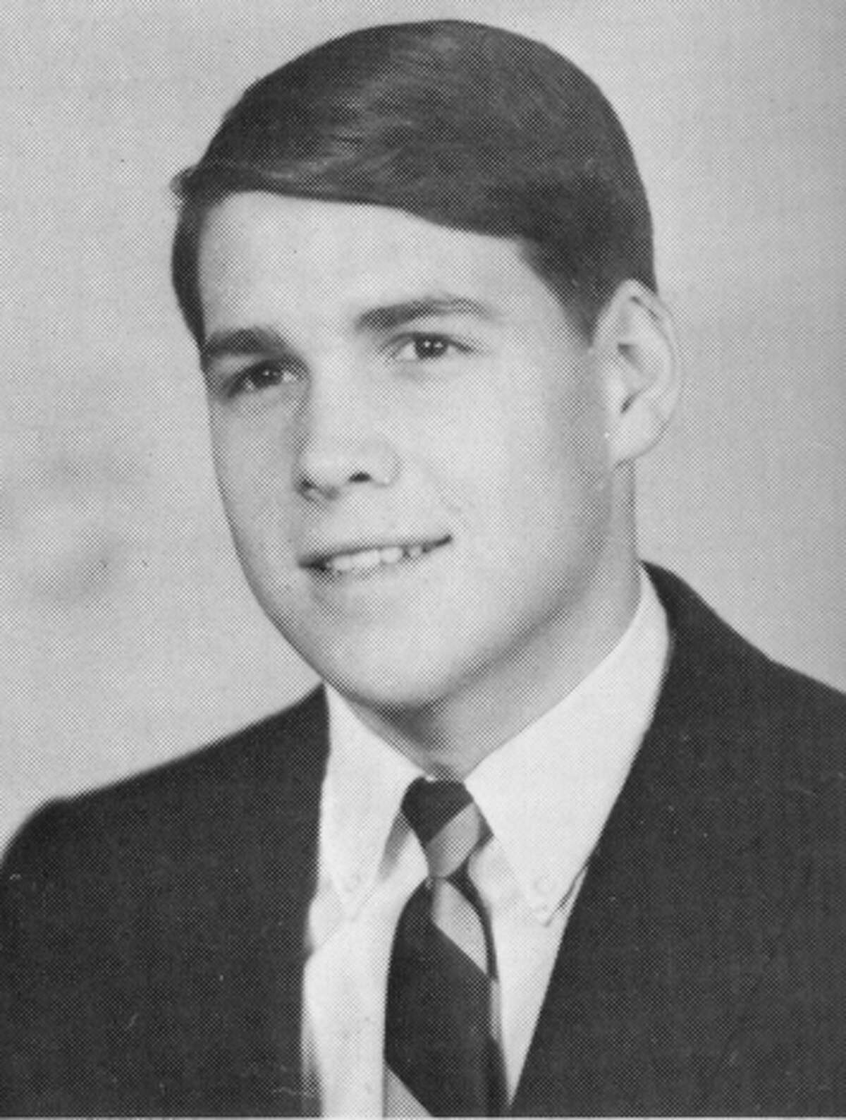 Rick Perry's senior class photo from his 1968 high school yearbook.