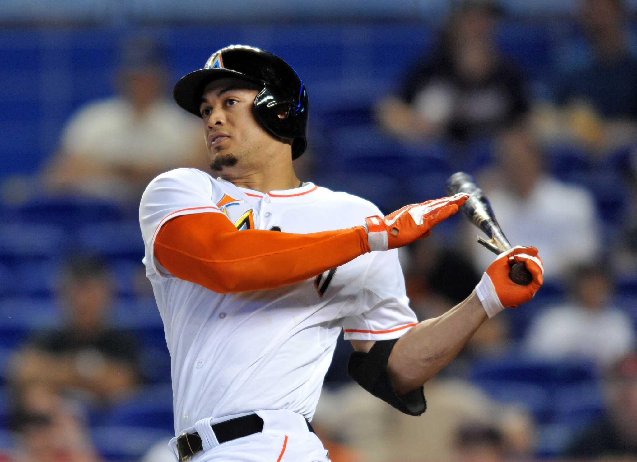 Miami Marlins Giancarlo Stanton gets naked - ESPN The Magazine - ESPN