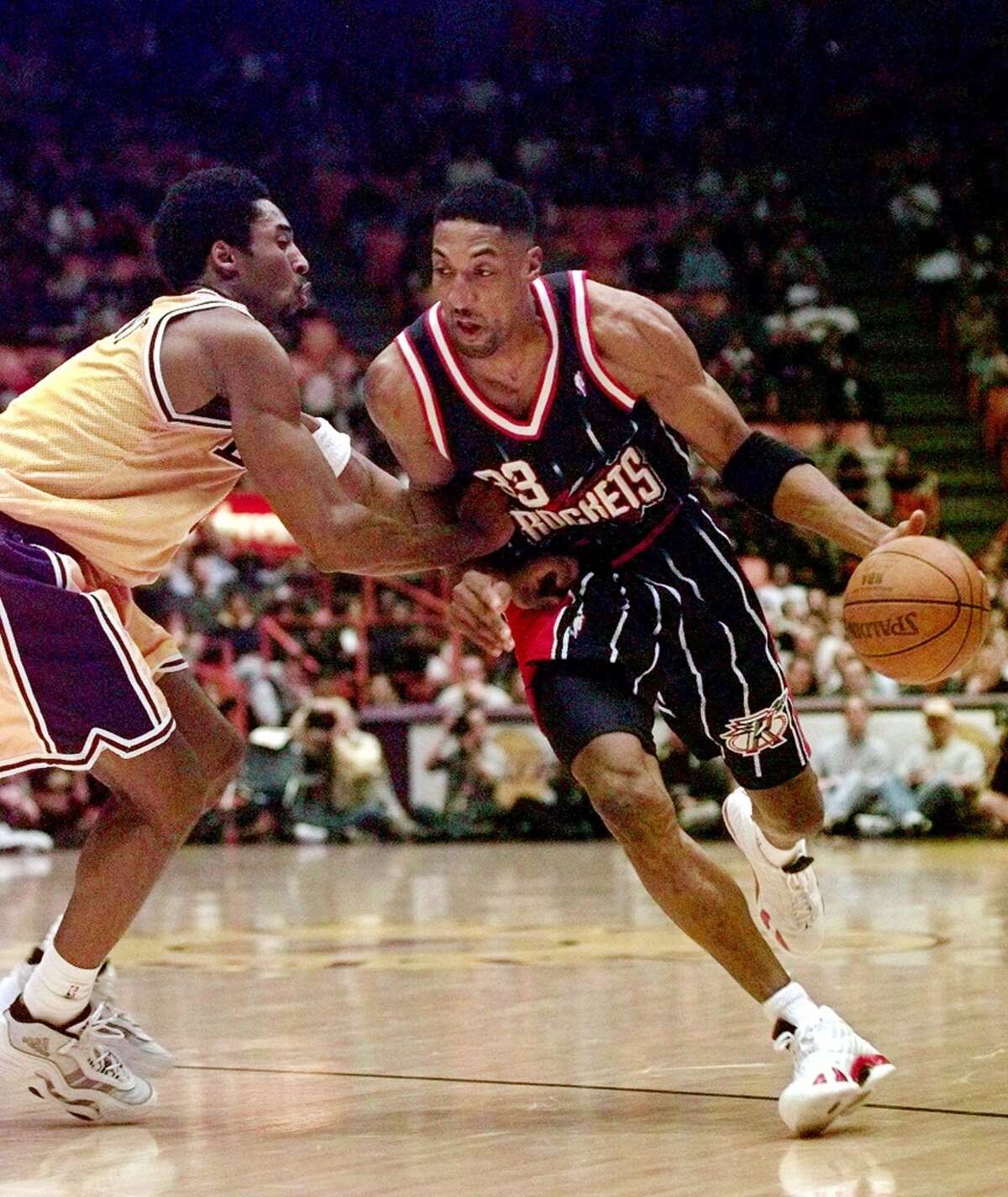 red and white scottie pippen's