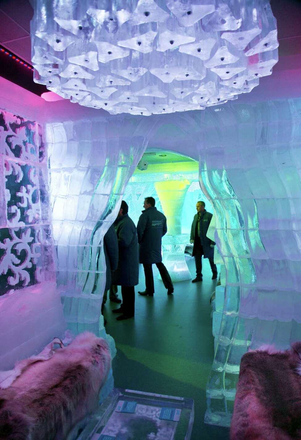 Ice bar in NYC