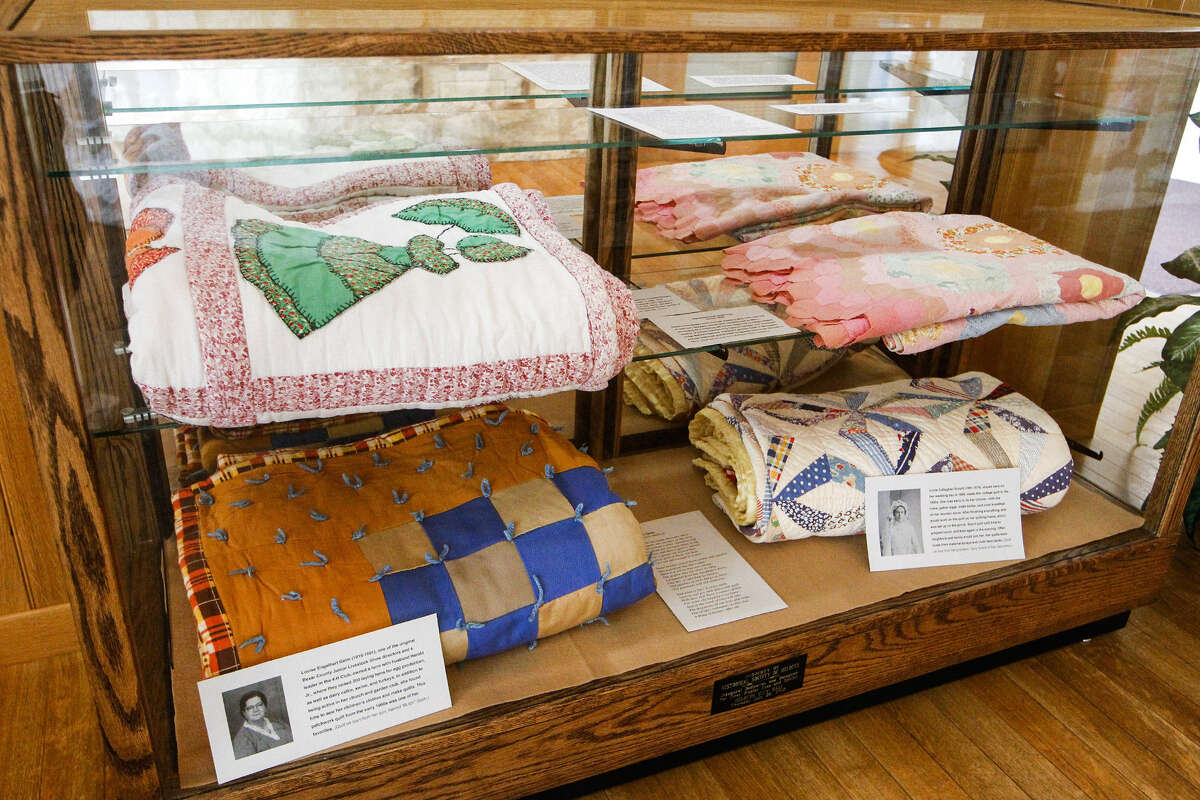 “Quilts and Quilting” is the latest historical exhibit at Helotes City Hall. It shows four different quilt patters handmade by the city's foremothers.