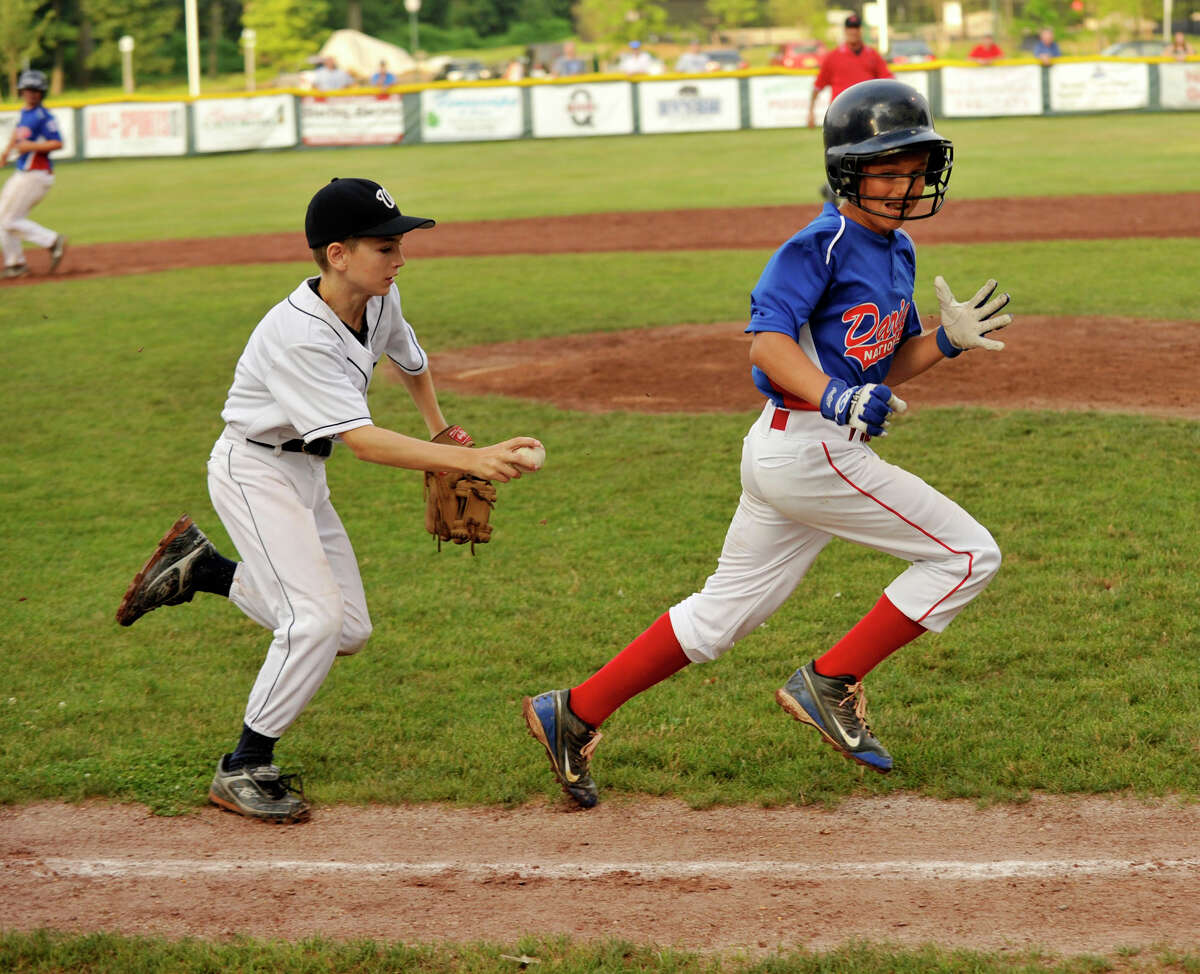 Wilton hits a home run for Little League Day