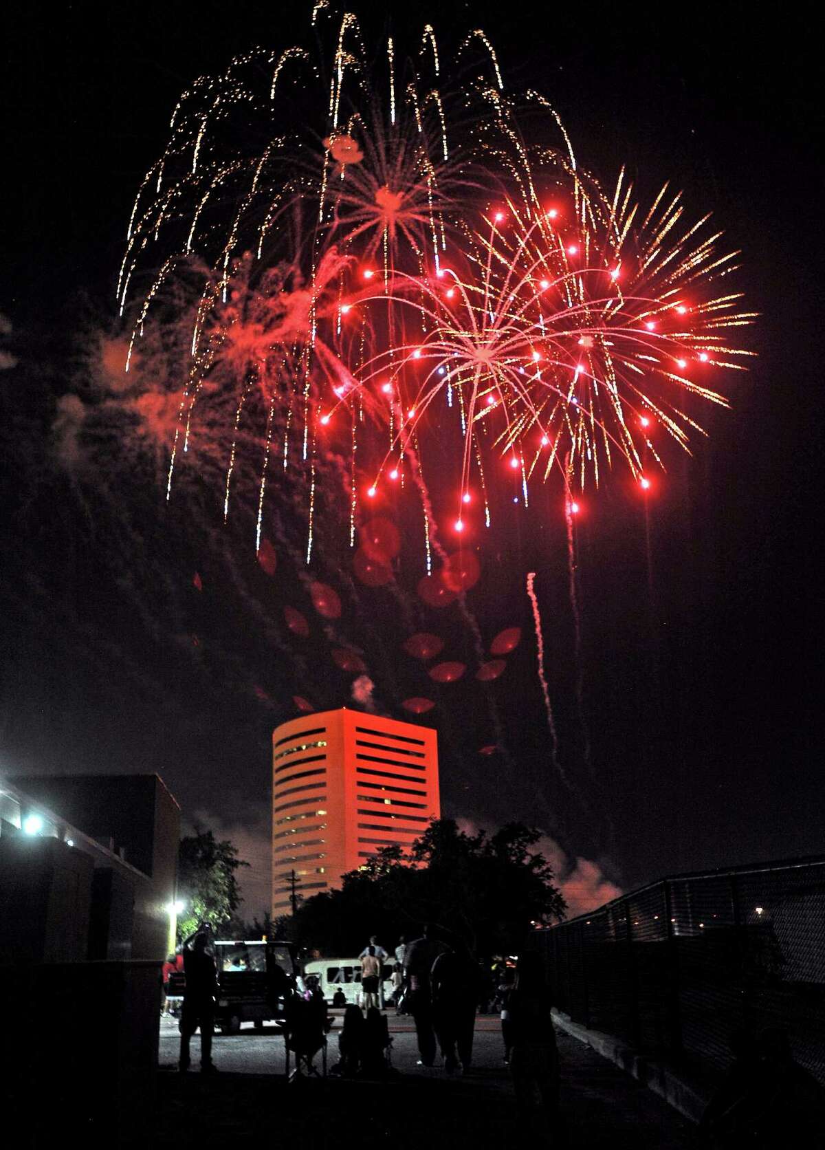 Why weren't Beaumont fireworks at new Event Centre?