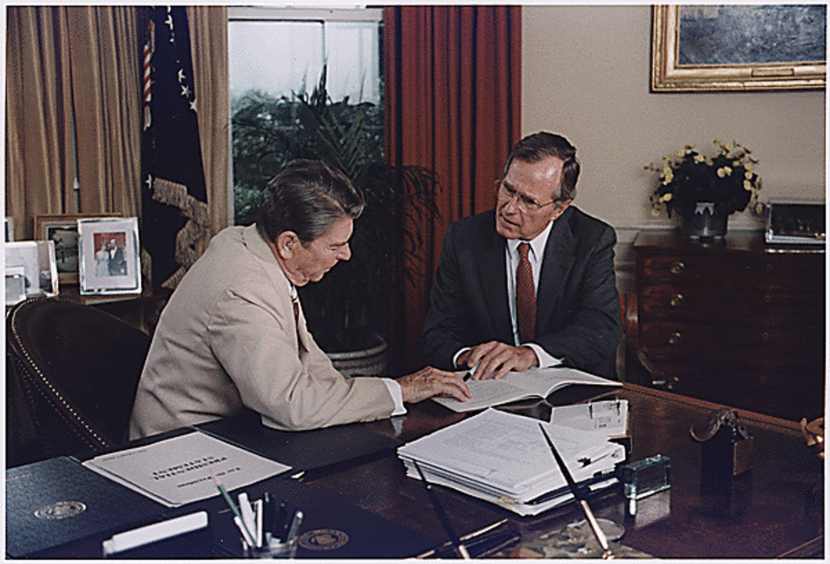 1988 george bush vice president
