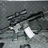 The ATF defines an AR-15 as a rifle, not a machine gun.