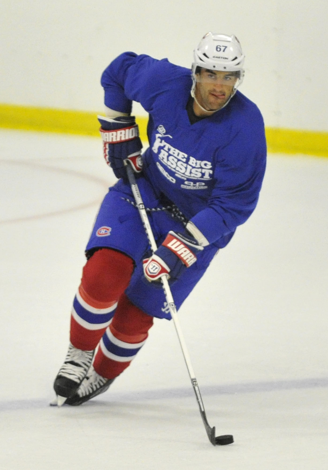 Former Ice player John Carlson at Sochi