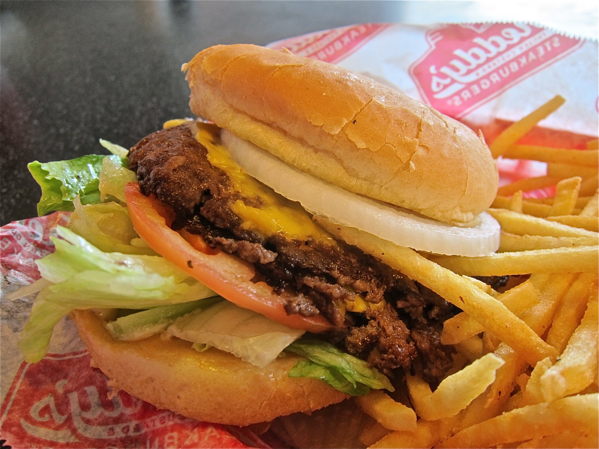 FREDDY'S STEAKBURGERS 🥩🍔 Double California Style + Signature Turtle  Concrete Frozen Custard ❤️ 