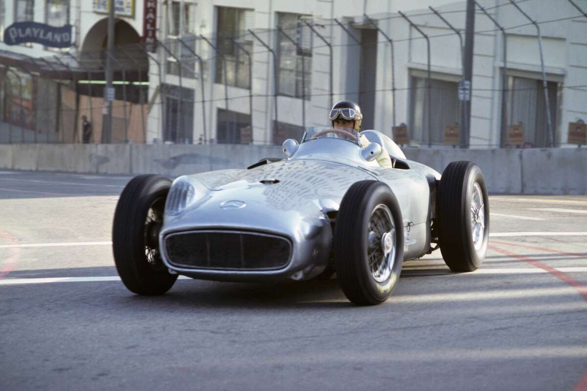 Fangio Mercedes racer sets $29.7 million auction record