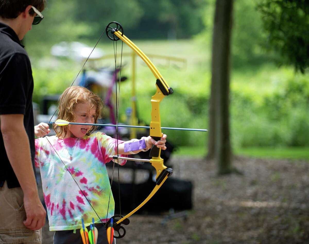 The Dart Stamford archery classes at JCC hit the bull'seye