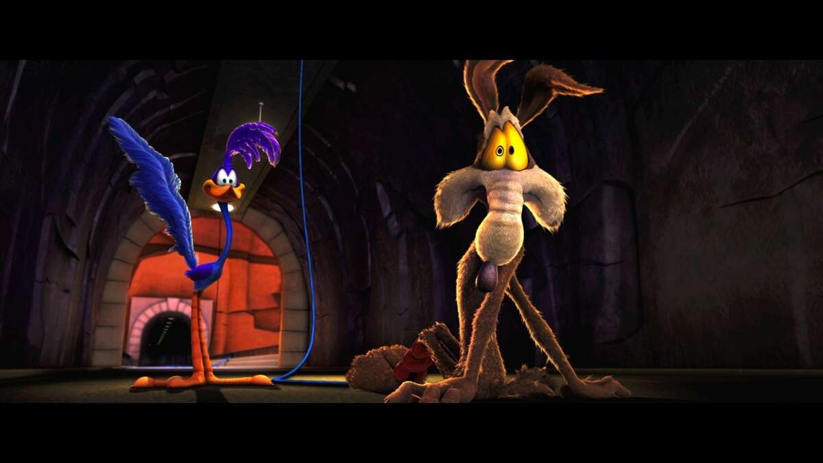 Road Runner and Wile E. Coyote star in the Looney Tunes 3D cartoon "Coyote Falls."